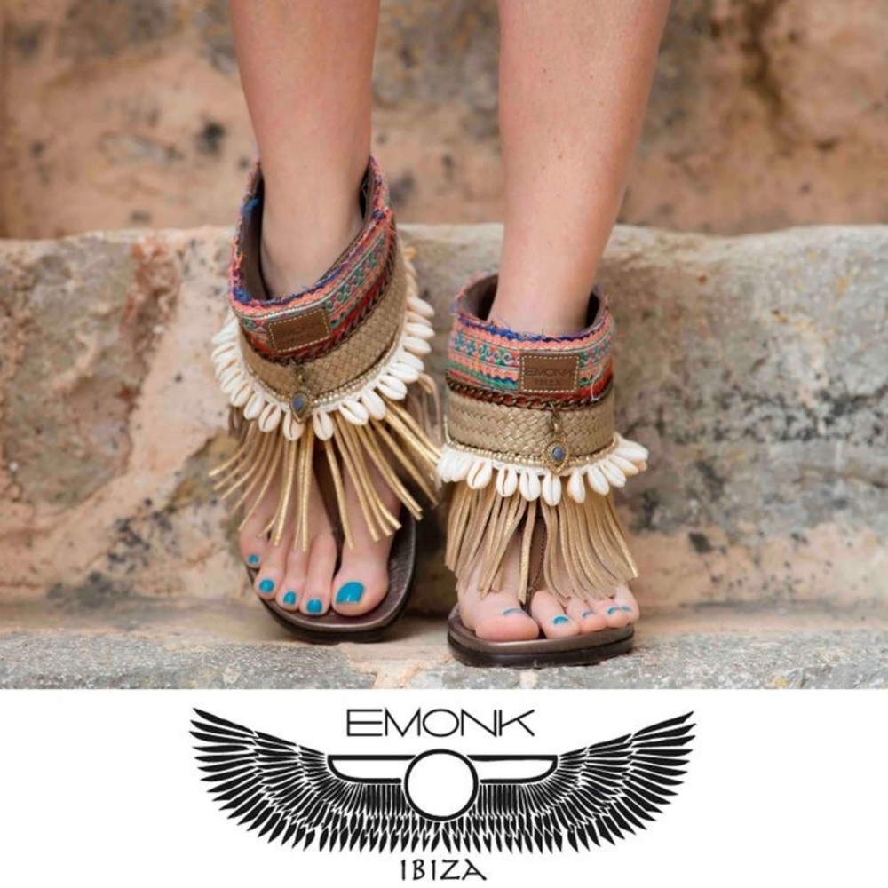 Emonk Ibiza discontinued sandals/sandalias size 36, 5.5